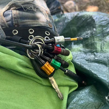 Laden Sie das Bild in den Galerie-Viewer, 1/4&quot;-Sechskantschraubendreherkopf Halterung Wanderschnalle