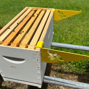 Praktische Bienenstock-Inspektionshalterung