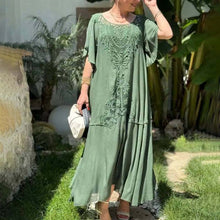 Laden Sie das Bild in den Galerie-Viewer, Neues lockeres Damenkleid in Übergröße