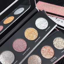 Laden Sie das Bild in den Galerie-Viewer, Vierfarbige Galaxy Diamond Lidschattenpalette