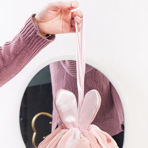 Kosmetiktasche mit Hasenohren