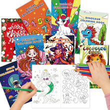 Laden Sie das Bild in den Galerie-Viewer, Karikatur Malbuch für Kinder (8 Stk)