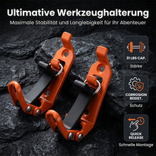 Laden Sie das Bild in den Galerie-Viewer, Zinklegierung Wandhalterung Multifunktionale Befestigungsklemme