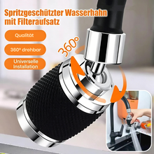 Laden Sie das Bild in den Galerie-Viewer, 360° drehbarer spritzgeschützter Wasserhahn-Aufsatz