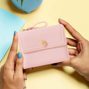 Fashion Tri-fold Damen-Geldbörse faltbar