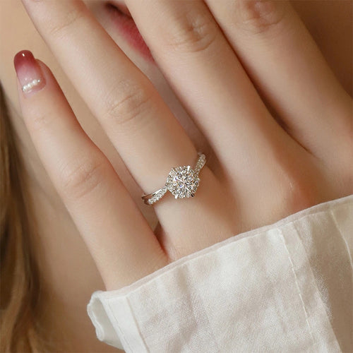 Raffinierter klassischer verstellbarer Ring