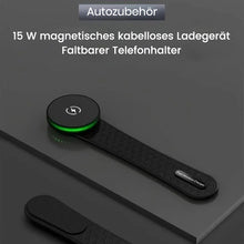 Laden Sie das Bild in den Galerie-Viewer, 2-in-1 Zusammenklappbares Magnetisches Kabelloses Autoladegerät