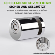 Laden Sie das Bild in den Galerie-Viewer, Anti-Diebstahl-Radscheibenschloss