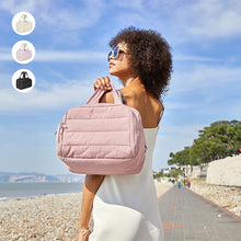 Laden Sie das Bild in den Galerie-Viewer, Große, weit zu öffnende Reise-Make-up-Tasche