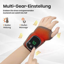 Laden Sie das Bild in den Galerie-Viewer, Dreistufiges Vibrations-Wärmetherapie-Massagegerät für Hände und Füße