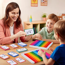 Laden Sie das Bild in den Galerie-Viewer, Mathe-Lernkarten und Pop-Fidget-Diagramm