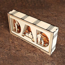 Laden Sie das Bild in den Galerie-Viewer, Mutter und Kind - Muttertagsgeschenk aus Holz