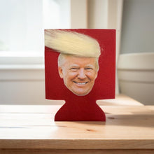 Laden Sie das Bild in den Galerie-Viewer, Lustige Dosen-Kühlerhüllen mit Trump-Haar