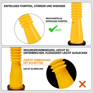 Austausch des Gaskanisterauslaufs