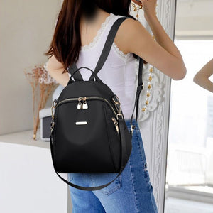 Modische Segeltuch Rucksack
