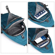 Laden Sie das Bild in den Galerie-Viewer, RFID-blockierender Rucksack/Umhängetasche/Brusttasche