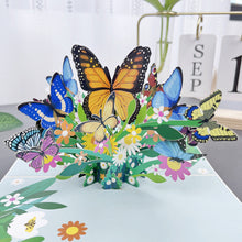 Laden Sie das Bild in den Galerie-Viewer, 3D Handgemachte Blume Grußkarte