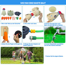 Laden Sie das Bild in den Galerie-Viewer, Raketenförmiger fliegender Sprinkler
