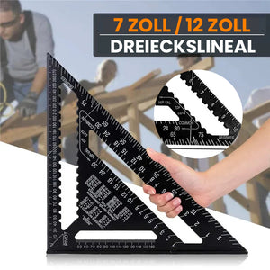 Dreieckslineal für Holzbearbeitungswerkzeuge aus Aluminiumlegierung