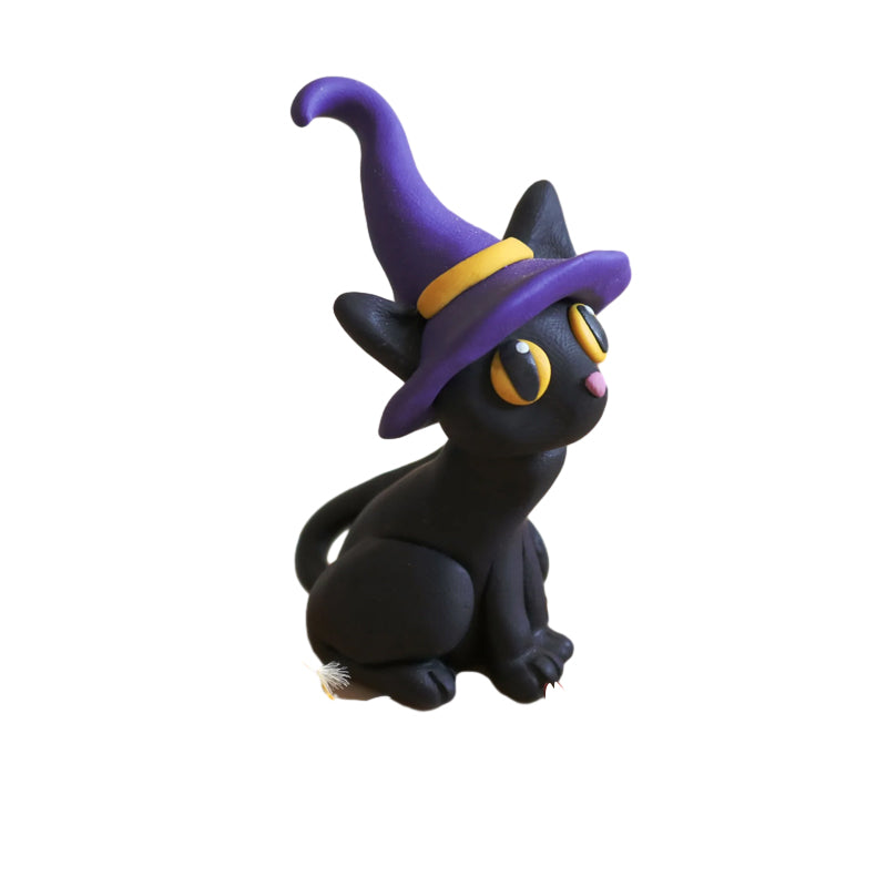 Halloween-Katze mit kreativer Persönlichkeit