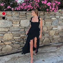 Laden Sie das Bild in den Galerie-Viewer, Trägerkleid mit Schlitz