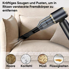 Laden Sie das Bild in den Galerie-Viewer, Leistungsstarker kabelloser Autostaubsauger für die mobile Fahrzeugreinigung