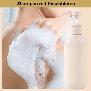 Kirschblütenshampoo oder Duschgel