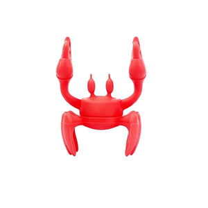 Rote Krabbe Silikon-Utensilienauflage