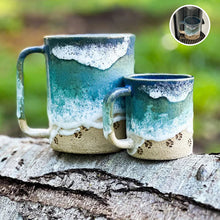 Laden Sie das Bild in den Galerie-Viewer, Pfote drucken Ozean Shoreline Becher