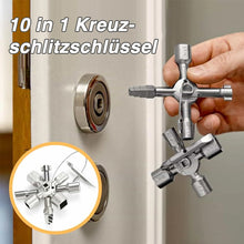 Laden Sie das Bild in den Galerie-Viewer, 10 in 1 Kreuzschalter-Schlüssel