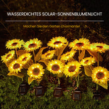 Laden Sie das Bild in den Galerie-Viewer, LED-Solar-Sonnenblumenlampe