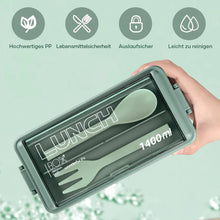 Laden Sie das Bild in den Galerie-Viewer, Tragbare doppellagige Lunchbox