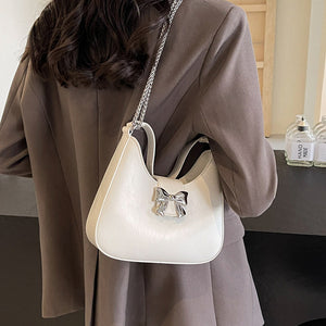 Schulter-Achseltasche mit Schleife