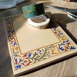 Briefpapier der mittelalterlichen Notizblock-Serie