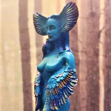 Laden Sie das Bild in den Galerie-Viewer, Eule Göttin Kunst Ornament