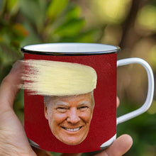 Laden Sie das Bild in den Galerie-Viewer, Lustige Dosen-Kühlerhüllen mit Trump-Haar