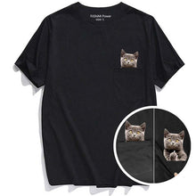 Laden Sie das Bild in den Galerie-Viewer, 😾🖕Katzenmotiv T-Shirt mii Mittelfinger