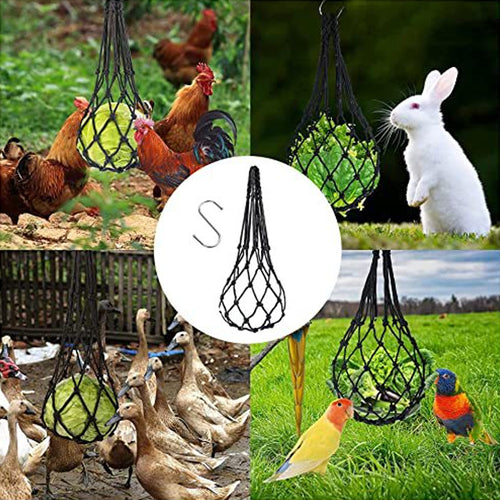 Netze für die Fütterung von Geflügel