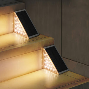 LED-Solar-Stufenlichter Wasserdichtes Treppenlicht für draußen
