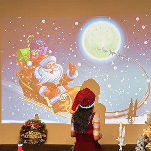 Weihnachtsatmosphäre Projektor Licht