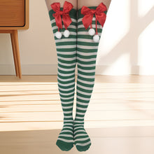 Laden Sie das Bild in den Galerie-Viewer, Weihnachtsstrümpfe mit Schleife