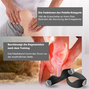 Silikon-Patella-Kniegurt zur Linderung von Knieschmerzen