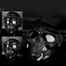 Laden Sie das Bild in den Galerie-Viewer, Totenkopf Horror Helmmaske