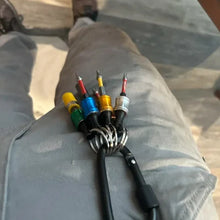 Laden Sie das Bild in den Galerie-Viewer, 1/4&quot;-Sechskantschraubendreherkopf Halterung Wanderschnalle