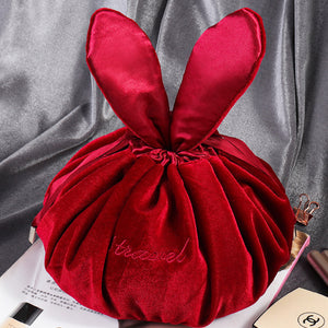 Kosmetiktasche mit Hasenohren