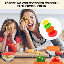 Laden Sie das Bild in den Galerie-Viewer, Satz mit 4 Silikondeckeln