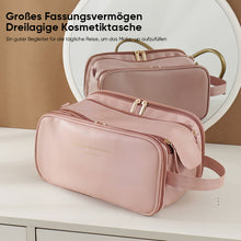 Laden Sie das Bild in den Galerie-Viewer, Tragbare Kosmetiktasche mit großer Kapazität