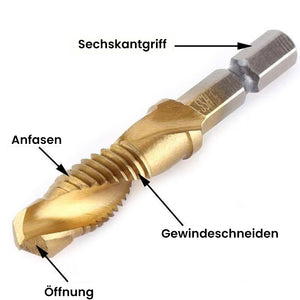 6-teiliges metrisches Gewindebohrer-Set