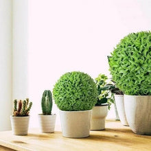 Laden Sie das Bild in den Galerie-Viewer, Künstlicher Pflanzengrasball