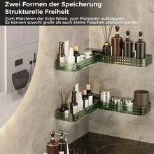 Laden Sie das Bild in den Galerie-Viewer, Multifunktionales, an der Wand montiertes, drehbares U-förmiges Aufbewahrungs-Eckregal